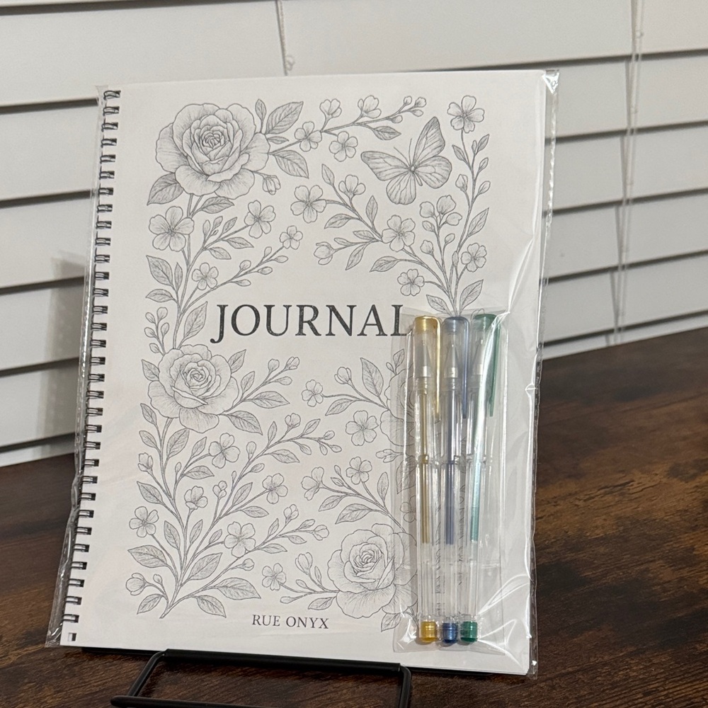 Coloring  Floral Journal